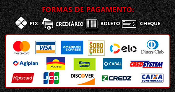 Formas de pagamento Formas de pagamento